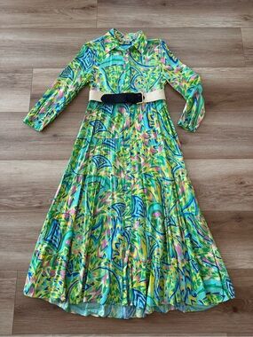 ZARA PRINTED MAXI DRESS (Paisley design) 
in size SMALL